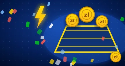 Ring z monetami i błyskawicą – bonus BigClash Casino